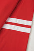 Varsity Double Stripe Drop Shoulder Oversized Crewneck Sweatshirt